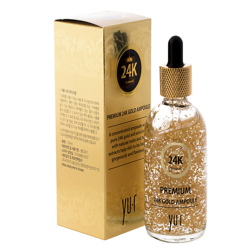 YU.R Сыворотка с золотом 24 К Premium 24K Gold Ampoule 100.0