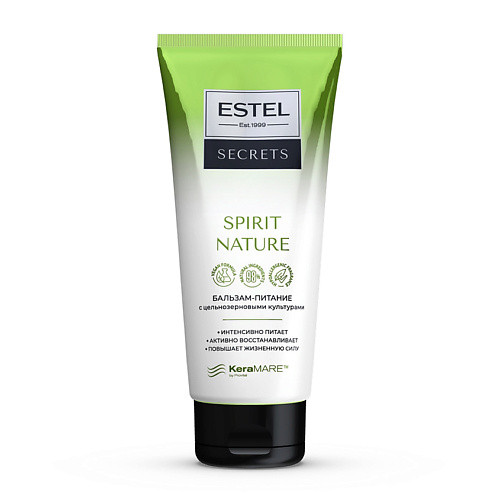 ESTEL PROFESSIONAL Бальзам-питание с цельнозерновыми культурами для волос Spirit Nature Secrets