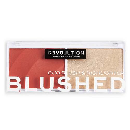 RELOVE REVOLUTION Палетка для макияжа лица Colour Play Blushed Duo