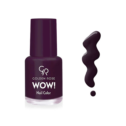 GOLDEN ROSE Лак для ногтей WOW! Nail Color