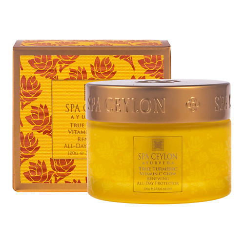 SPA CEYLON Дневной крем для лица с витамином С "КУРКУМА" 100