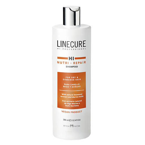 HIPERTIN Шампунь восстанавливающий LINECURE Nutri-Repair (vegan) 300.0