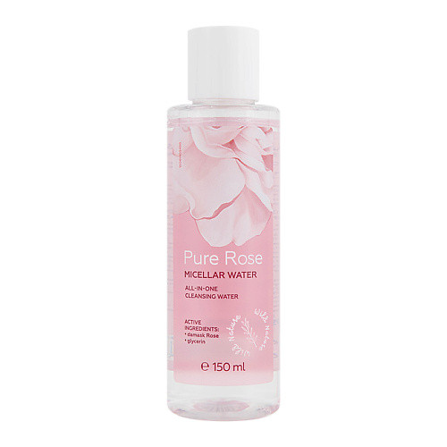 WILD NATURE Мицеллярная вода Pure Rose Micellar water