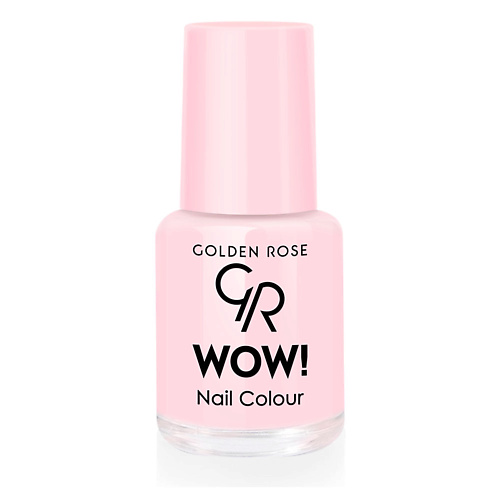 GOLDEN ROSE Лак для ногтей WOW! Nail Color