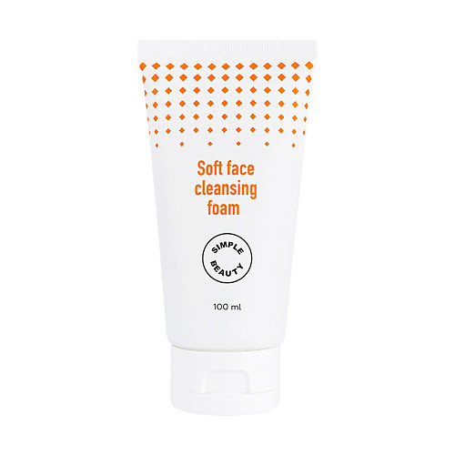 SIMPLE BEAUTY Мягкая очищающая пенка для лица Soft Face Cleansing Foam