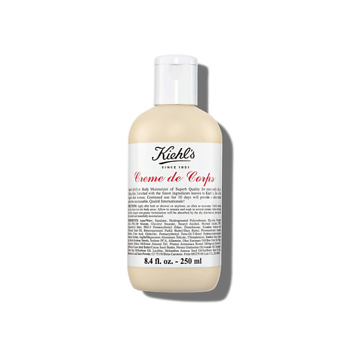 KIEHL'S Увлажняющий лосьон для тела с маслом какао Creme de Corps