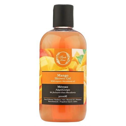 FRESH LINE Гель для душа манго Shower Gel Mango