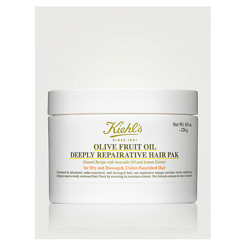 KIEHL'S Восстанавливающая маска Olive Fruit Oil Deeply Reparative Hair Mask