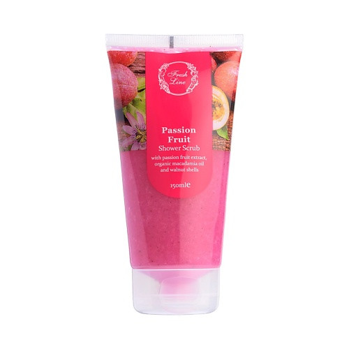 FRESH LINE Гель-скраб для душа маракуйя Shower Scrub Passion Fruit