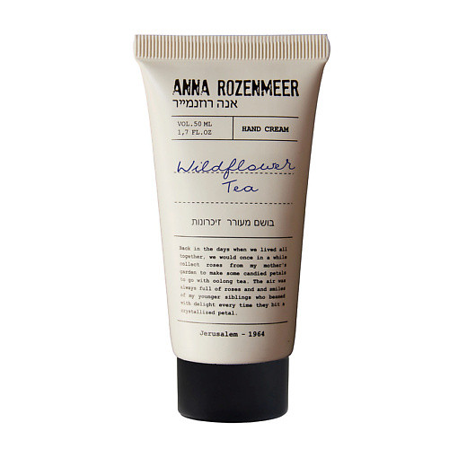 ANNA ROZENMEER Крем для рук Wildflower Tea Hand Cream