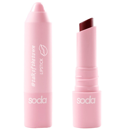 SODA LIPSTICK #talkofthetown Сатиновая помада в стике