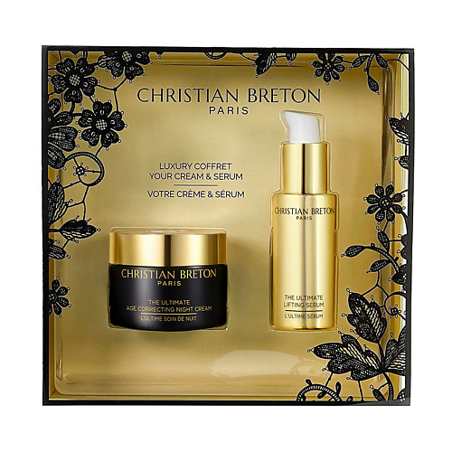 CHRISTIAN BRETON Набор глобальный антивозрастной эффект с ночным кремом Luxury Coffret Your Cream & Serum