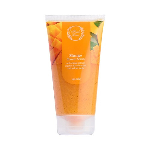 FRESH LINE Гель-скраб для душа манго Shower Scrub Mango