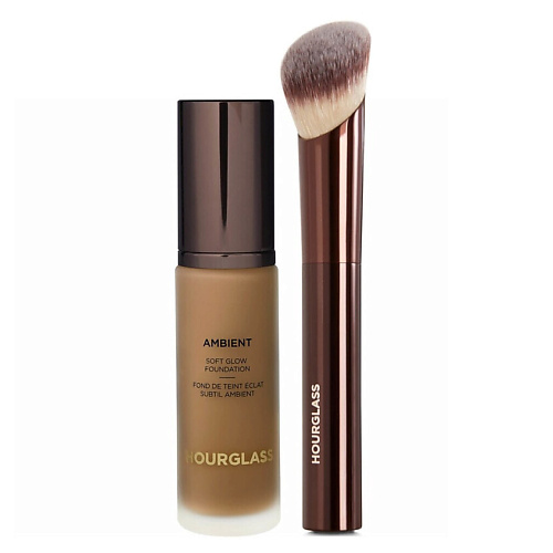 HOURGLASS Набор для лица Тональная основа Soft Glow + Кисть
