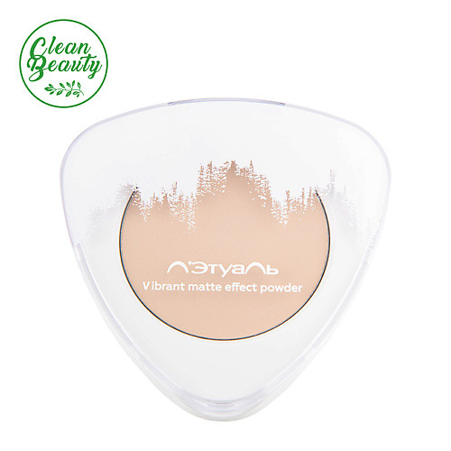 ЛЭТУАЛЬ Пудра для лица с матирующим эффектом Vibrant matte effect powder SPF 20