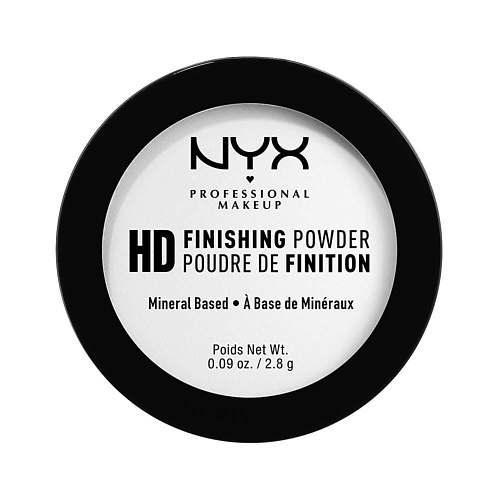 NYX Professional Makeup NYX PROFESSIONAL MAKEUP Фиксирующая пудра с минералами HD Finishing Powder в мини формате