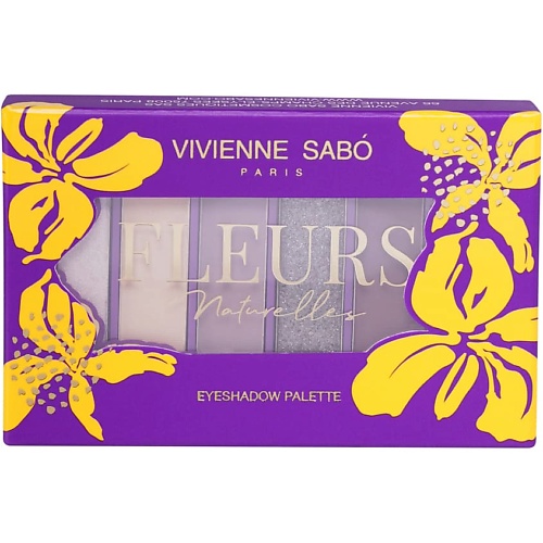 VIVIENNE SABO Палетка теней для век Fleurs naturelles IRIS