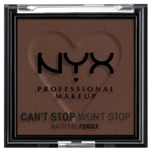 NYX Professional Makeup NYX PROFESSIONAL MAKEUP Компактная матирующая пудра Can't Stop Won't Stop