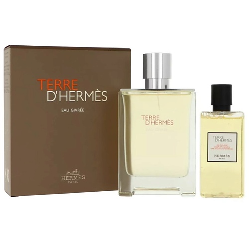 HERMÈS HERMES Набор Terre d'Hermes Eau Givree: Парфюмерная вода + Гель для душа