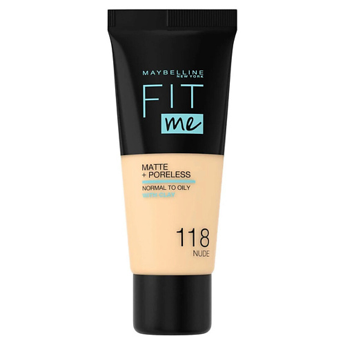 MAYBELLINE NEW YORK MAYBELLINE Матирующий тональный крем Fit Me Matte & Poreless