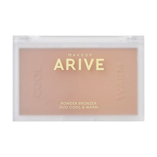 ARIVE MAKEUP Бронзирующая пудра Powder Bronzer Duo Cool & Warm