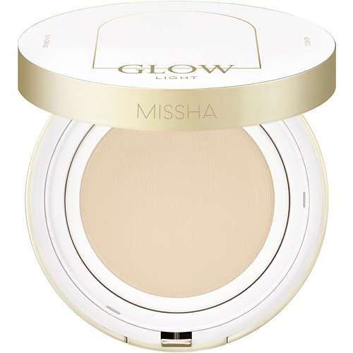 MISSHA Тональный кушон Glow Cushion Light с коллагеном