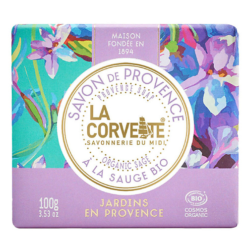 LA CORVETTE Мыло органическое Сады Прованса Organic Sage Provence Soap