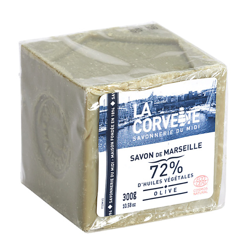 LA CORVETTE Мыло традиционное марсельское Оливковое Savon de Marseille Olive