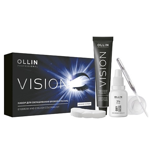 OLLIN PROFESSIONAL Набор Vision для окрашивания бровей и ресниц