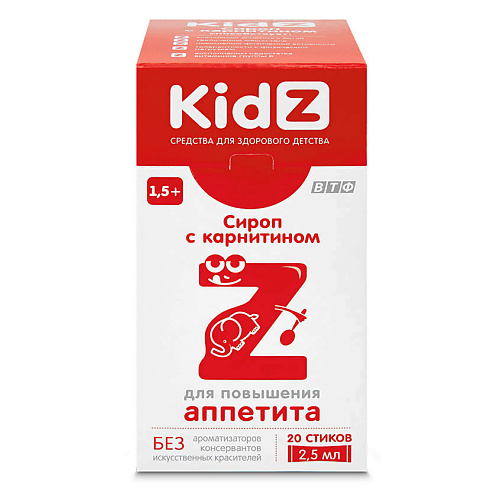 KIDZ Сироп для детей с карнитином