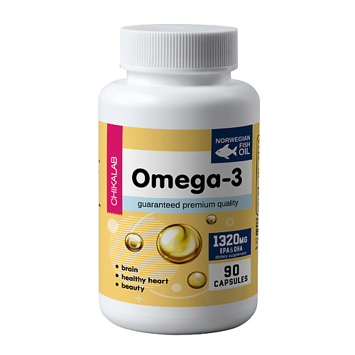 CHIKALAB Омега-3 жирные кислоты высокой концентрации