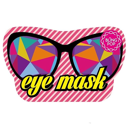 BLING POP Маска для глаз тканевая с коллагеном Eye Mask