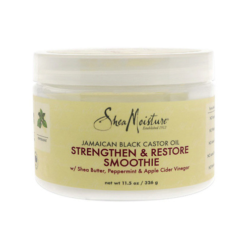 SHEA MOISTURE Крем для укладки волос смягчающий Jamaican Black Castor Oil Strengthen and Restore Smoothie Cream