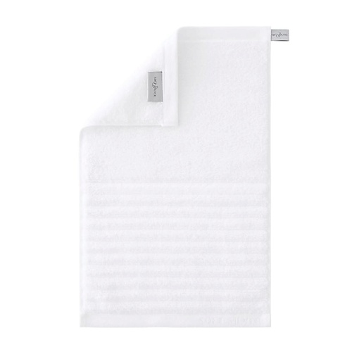 SOFT SILVER Антибактериальное махровое полотенце для лица, 30х50 см. Цвет: «Альпийский снег» (белый)