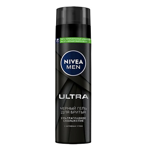 NIVEA MEN Черный гель для бритья "ULTRA"