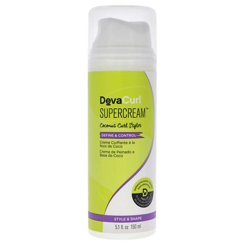 DEVACURL Крем для укладки кудрявых волос кокосовый Define & Control Supercream