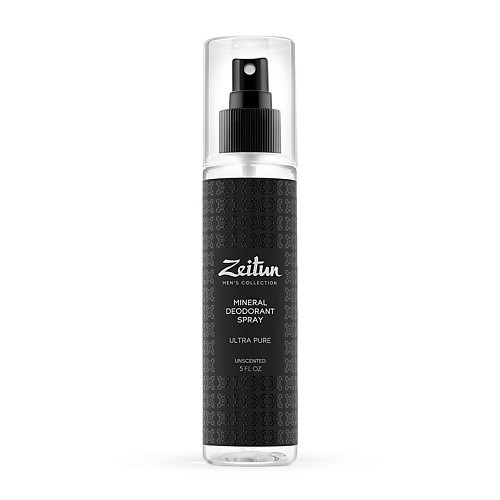 ZEITUN Дезодорант-антиперспирант минеральный для мужчин без запаха "Нейтральный" Men's Collection. Mineral Deodorant Spray Ultra Pure