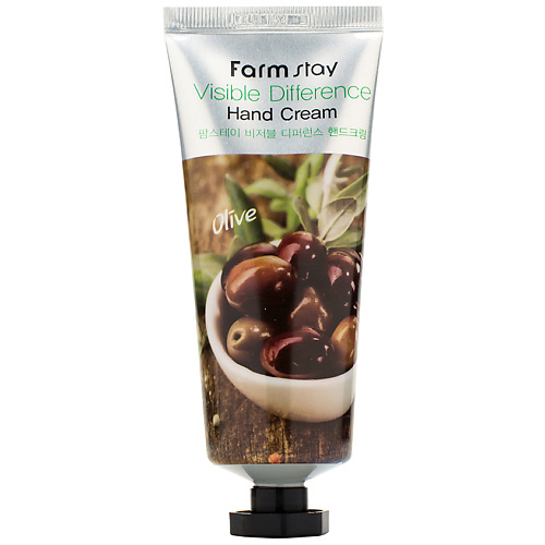 FARMSTAY Крем для рук с экстрактом оливы Visible Difference Hand Cream Olive