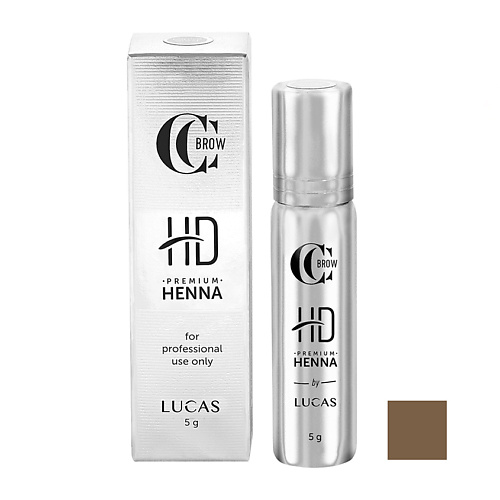 LUCAS Хна для бровей CC Brow HD Premium Henna