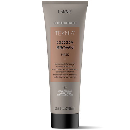 LAKME Маска для обновления цвета коричневых оттенков волос Teknia Color Refresh Cocoa Brown Mask