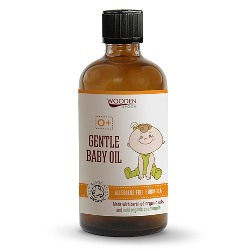 WOODEN SPOON Масло мягкое для детей Gentle Baby Oil