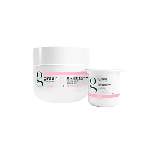 GREEN SKINCARE Высокоэффективный подтягивающий крем для чувствительной кожи Sensi