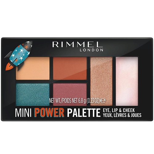 RIMMEL Универсальная палетка Mini Power Palette