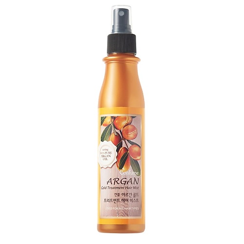 CONFUME Несмываемый спрей-кондиционер для волос Argan Gold treatment Hair Mist