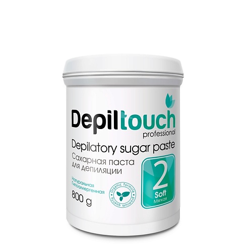 DEPILTOUCH PROFESSIONAL Сахарная паста для депиляции №2 мягкая Depilatory Sugar Paste