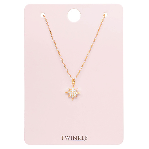 TWINKLE Цепочка с кулоном STAR AND CRYSTALS