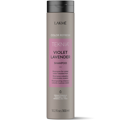 LAKME Шампунь для обновления цвета фиолетовых оттенков волос Teknia Color Refresh Violet Lavender Shampoo