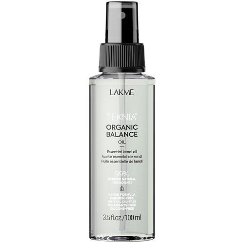 LAKME Масло кенди эфирное для питания и смягчения волос и кожи ORGANIC BALANCE