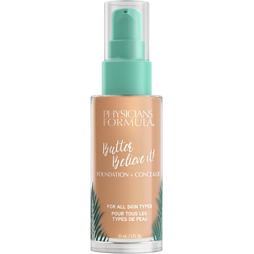 PHYSICIANS FORMULA Тональный крем-корректор Butter Believe It! Foundation Concealer