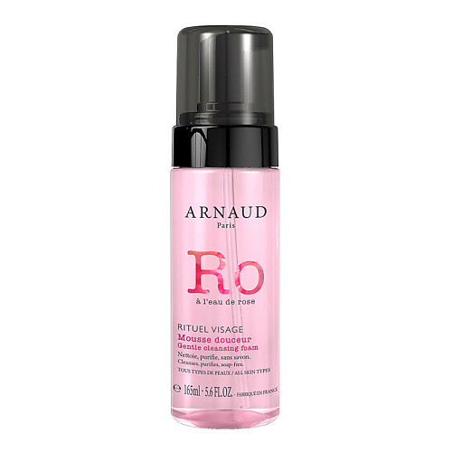 ARNAUD PARIS Мусс очищающий для лица и шеи без содержания мыла с розовой водой Rituel Visage